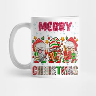 Merry Christmas Gnome Family Funny Xmas Tree Women Men Kids Mug